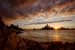 Cloudy Sunset