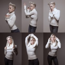 Fashion Portrait Collage