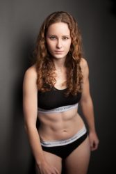 Womens Underwear Fashion Portrait