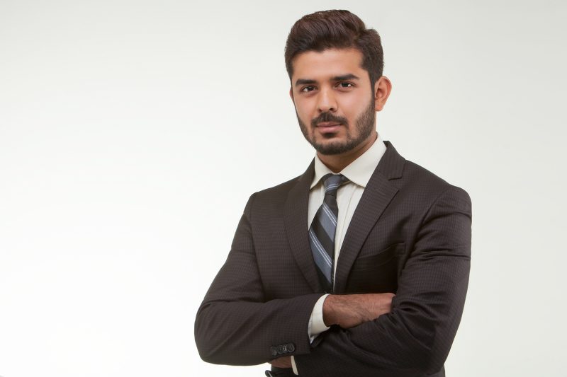 Professional Studio Headshot on White