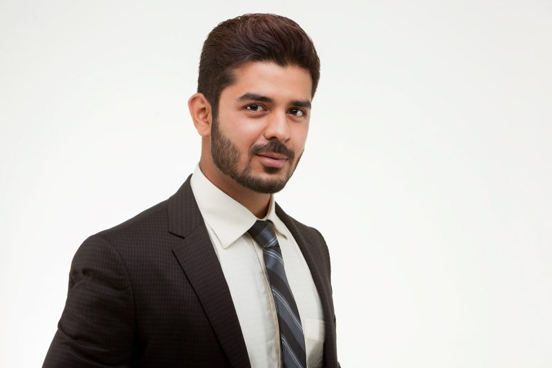 Professional Studio Headshot on White