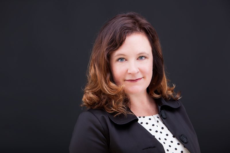 Professional Studio Headshot on Black