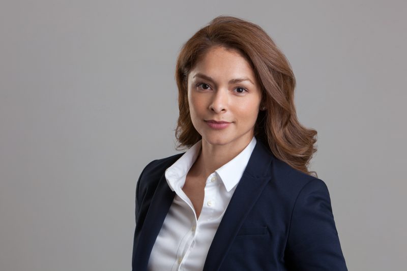 Professional Studio Headshot on Gray