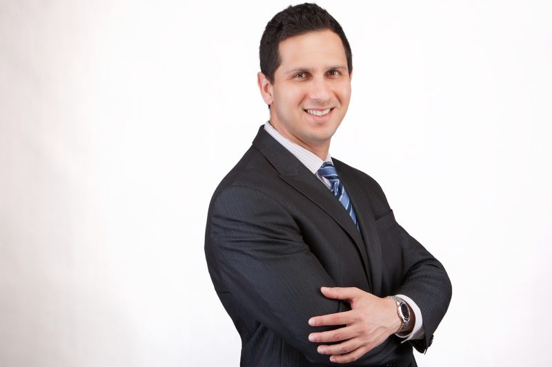 Professional Studio Headshot on White