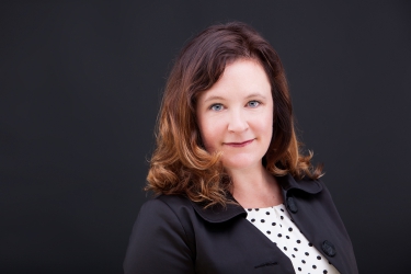 Professional Studio Headshot on Black