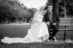 Bride and Groom - Location Portrait