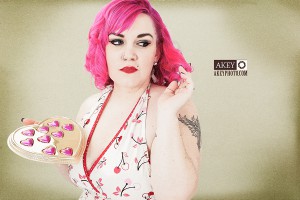 Pinup Photography Session with Heather Kemp by Ray Akey