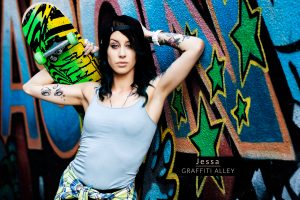 Graffiti Alley with Jessa